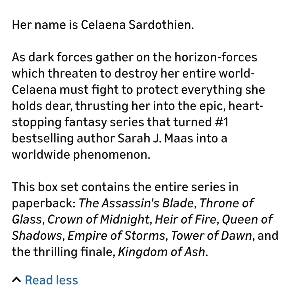 Throne of Glass Book Set by Sarah J. Maas - Picture 9 of 9